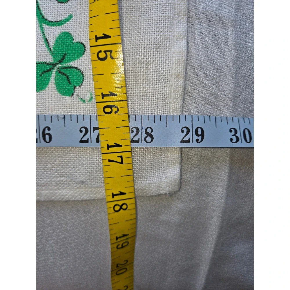 Vintage Irish Linen Tea Towels Lot of 4 - N. Ireland‎ St Vincent Souvenirs